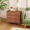 3 Drawer Dresser Chest Bedside Table with Metal Handles Suitable for Any Room